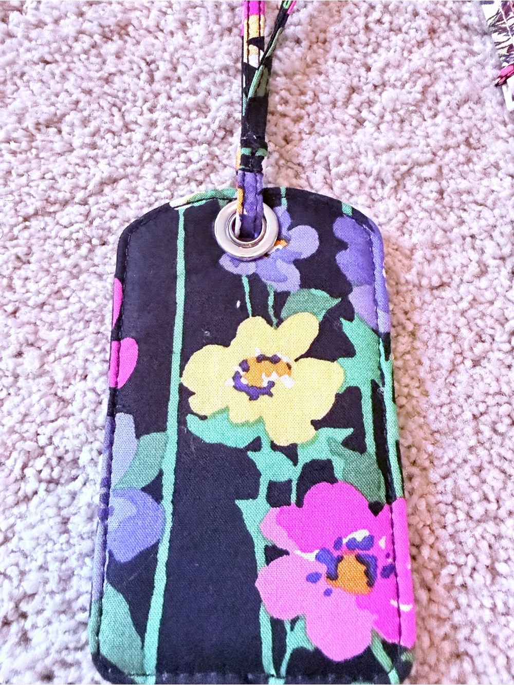 Vera Bradley Luggage Tag.